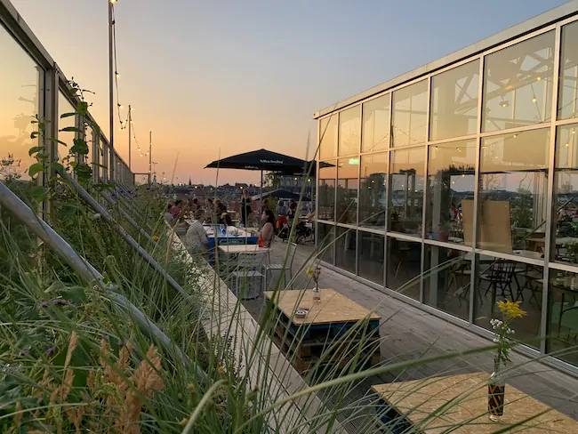 Modern Rooftop Dining